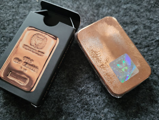 5oz Kupferbarren Germania Mint