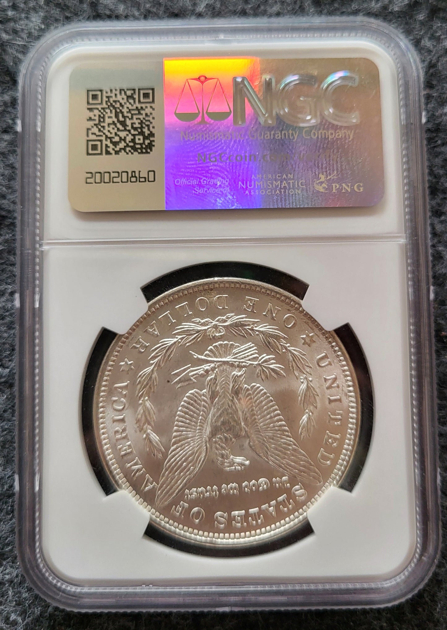 Morgan Dollar 1921 MS 63