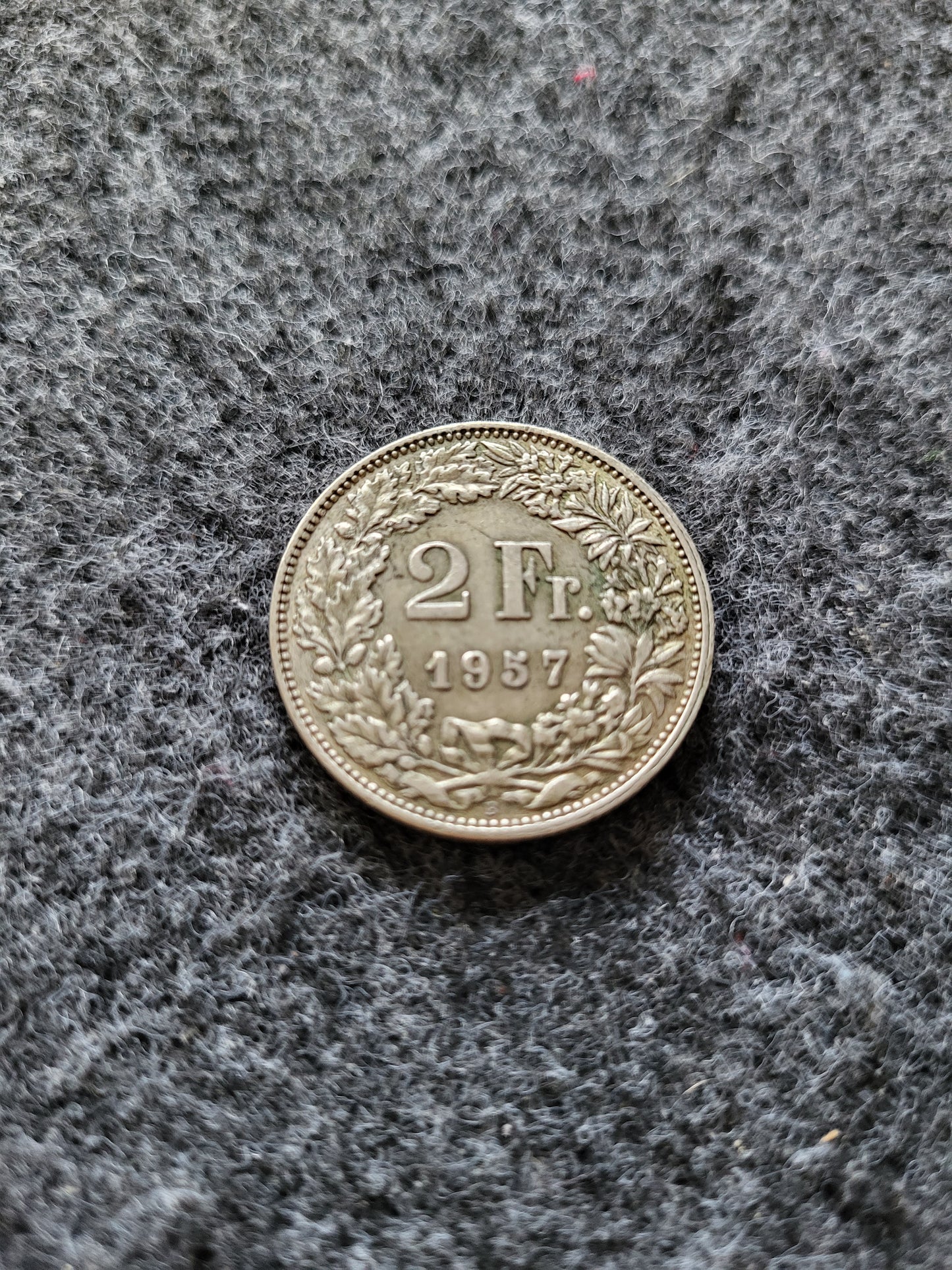 2 Franken Schweiz div. 835er Silber