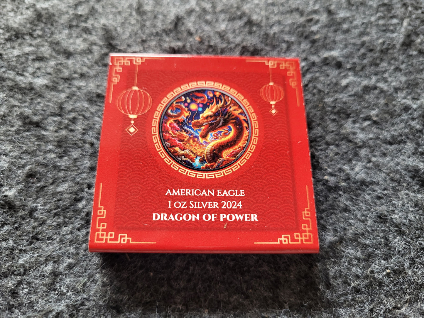 1oz Silber Dragon of Power 2024
