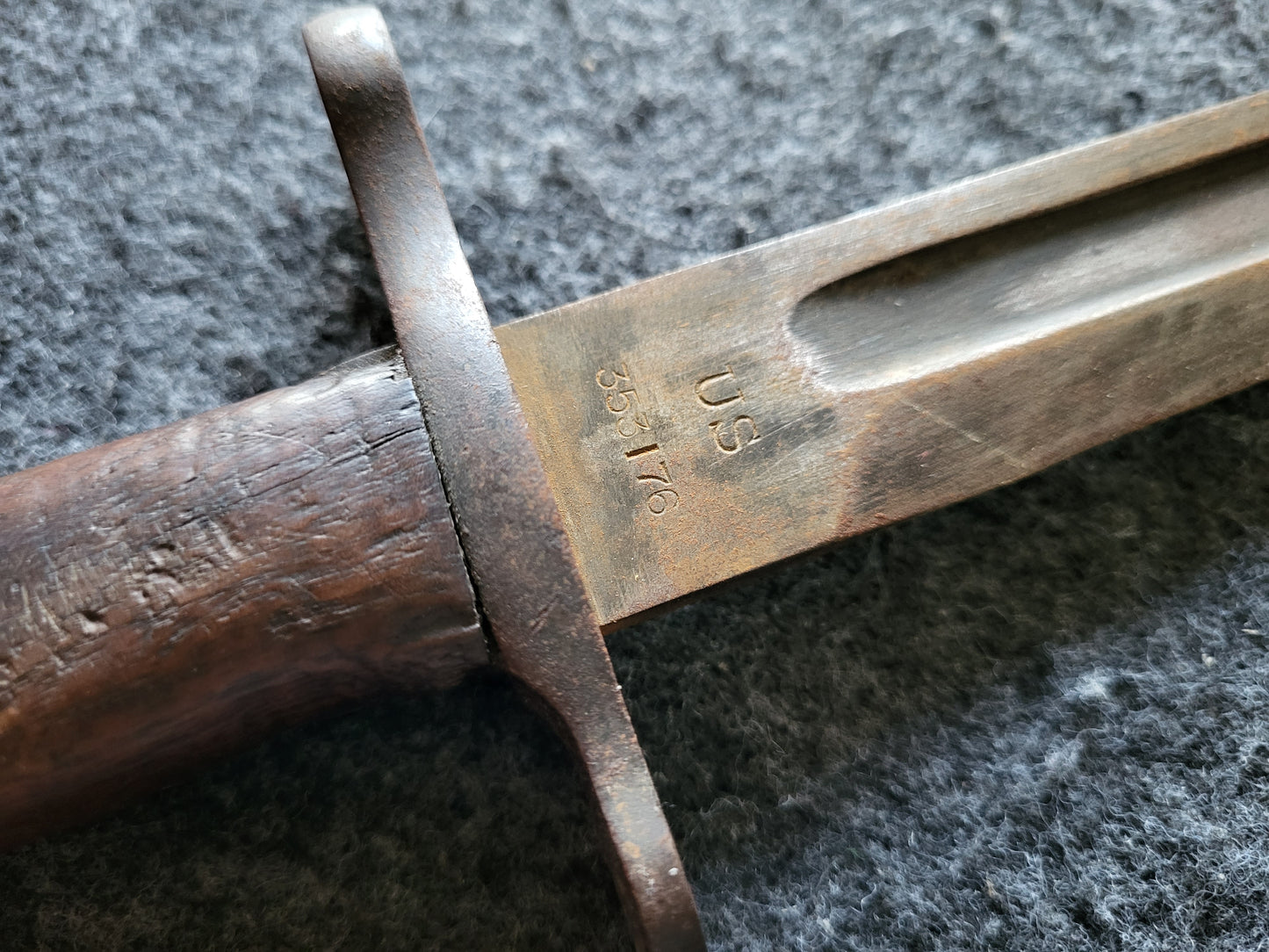 Bajonett USA M 1905 Modell Gestempelt 1908 Springfield