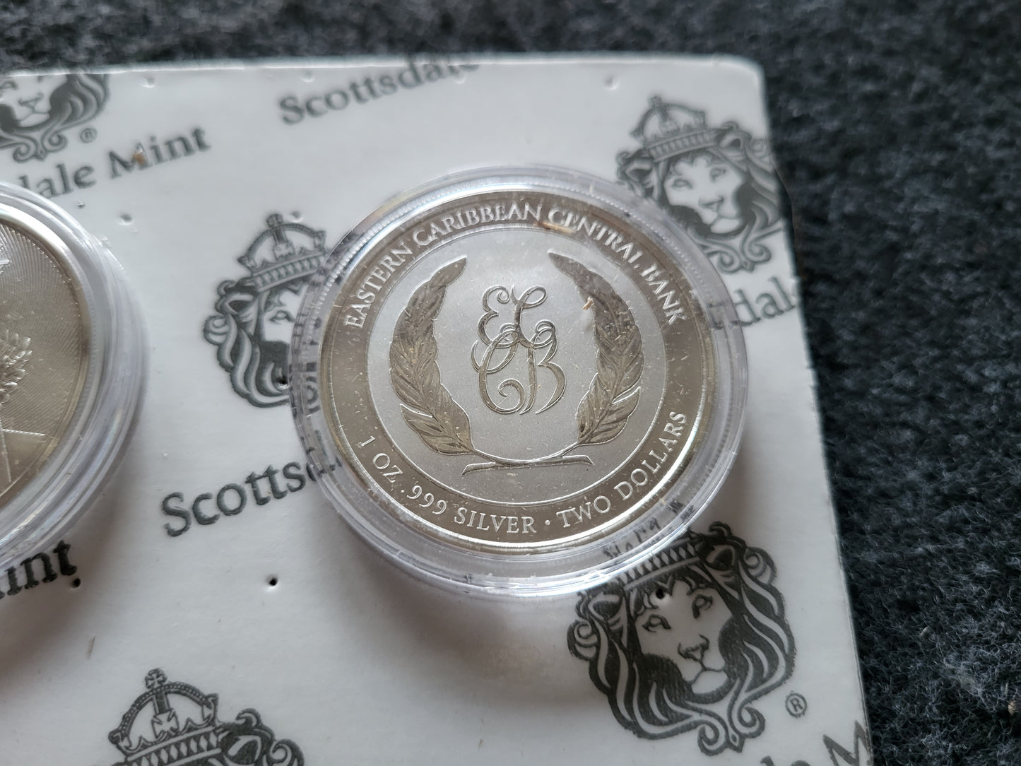 1oz Silber St. Lucia Wappen 2023