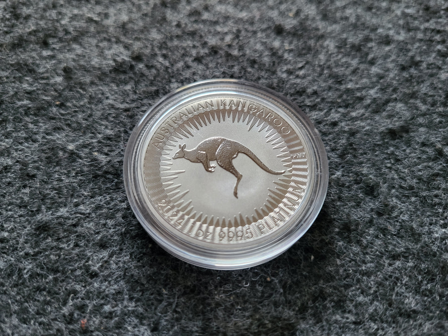 1oz Platin Australian Kangaroo 2025