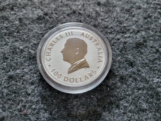 1oz Platin Australian Kangaroo 2025
