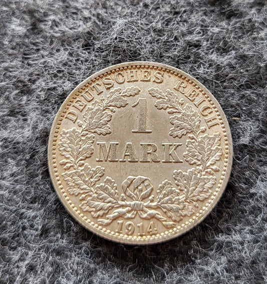 1 Mark Kaiserreich 900er Silber div.