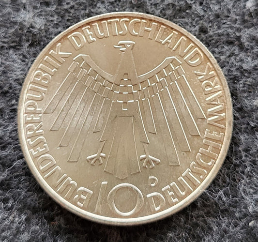 10 DM 625er Silber div.