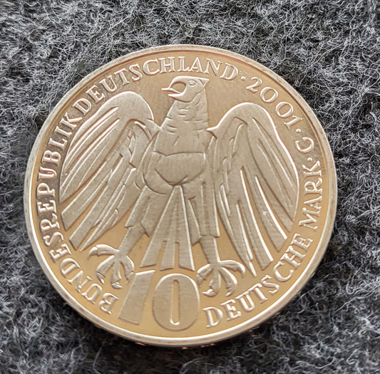 10 DM 925er Silber div.