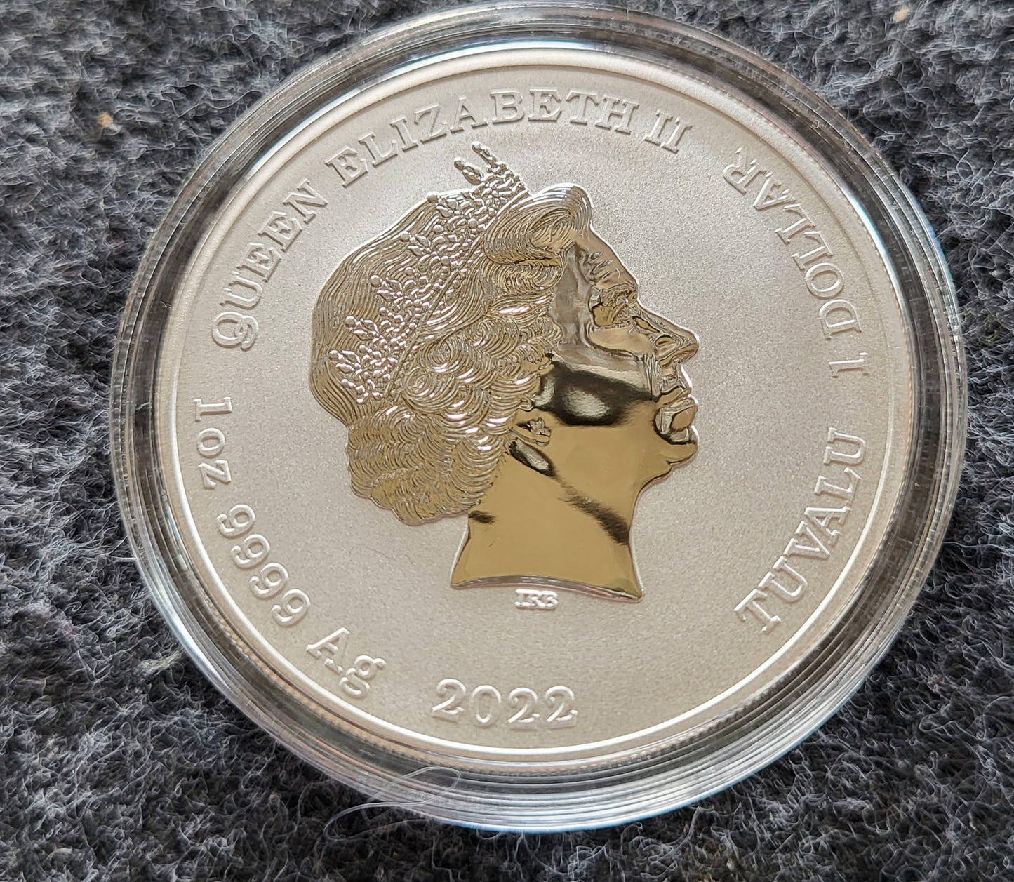 1oz Silber Streetfighter Ryu Coloriert