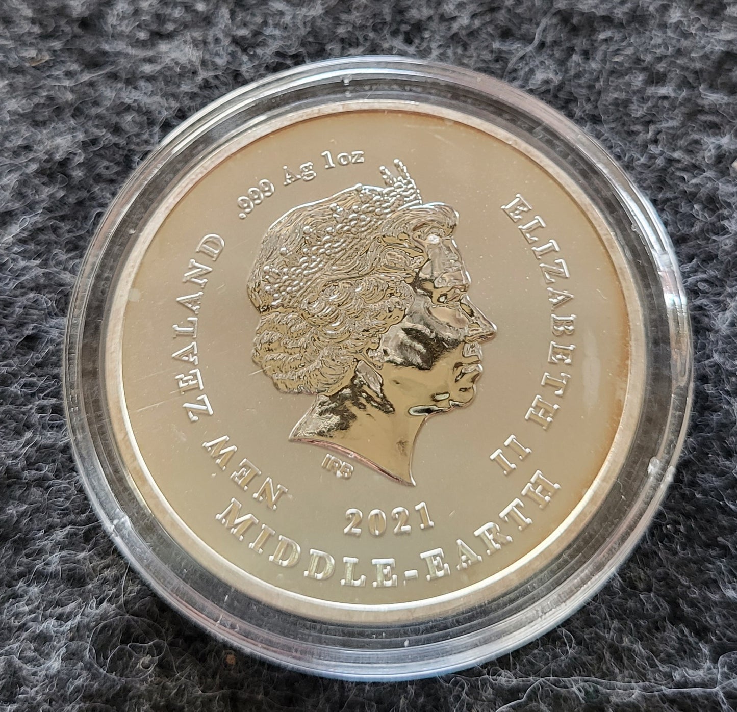 1oz Silber Der Herr der Ringe Boromir kleine Flecken