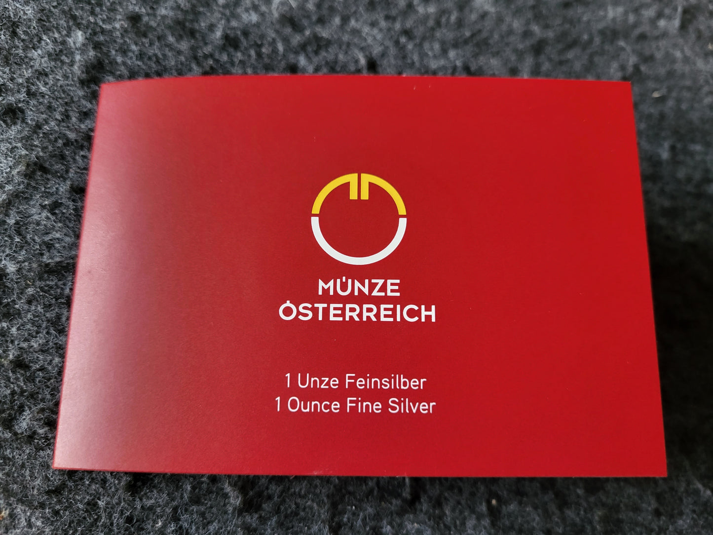 1oz Silber Wiener Philharmoniker 2020 in original Sichtfenster Verpackung