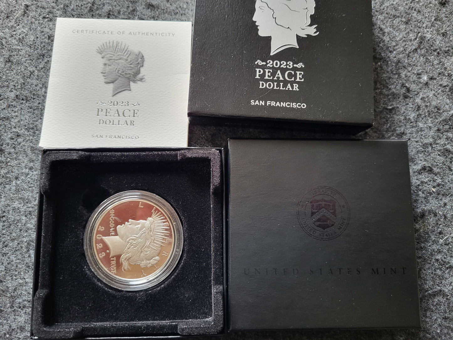 New Peace Dollar 2023 PP