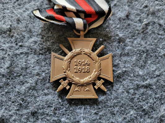 Ehrenkreuz des 1. WK für Frontkämpfer Eisen brüniert