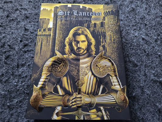 1oz Silber Camelot Sir Lancelot Full Gilded Edition
