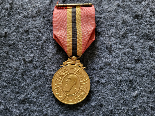 Medallie Gedenken an König Leopold II von Belgien