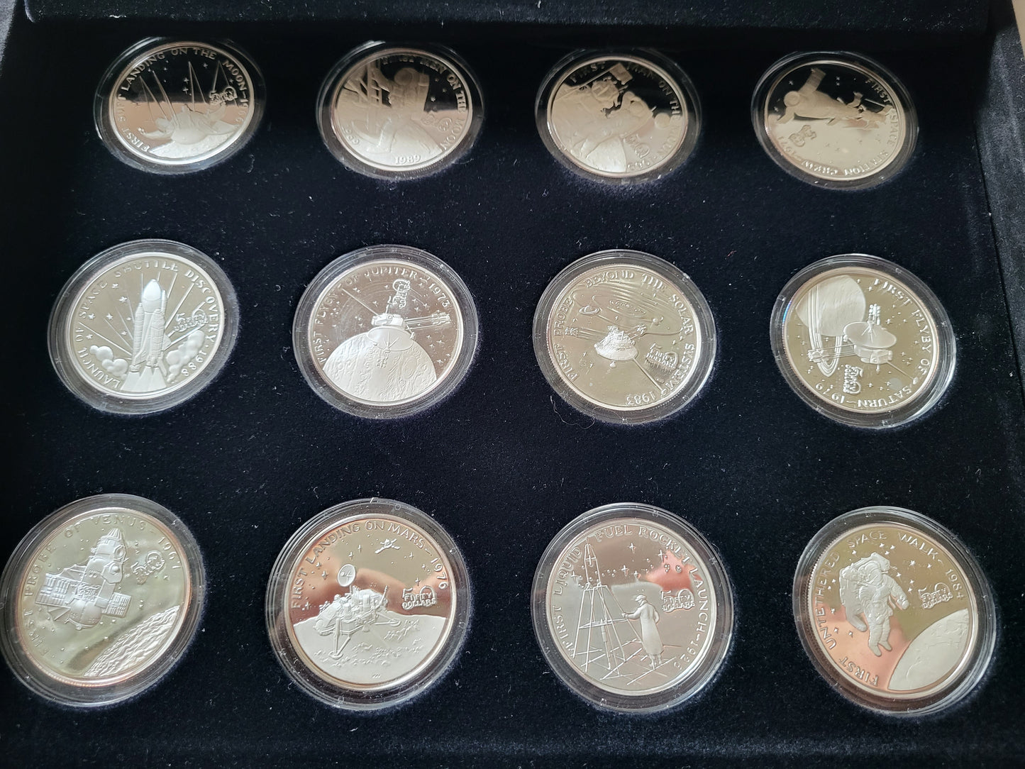 Set 26x 1oz Silber 20 Jahre Mondlandung