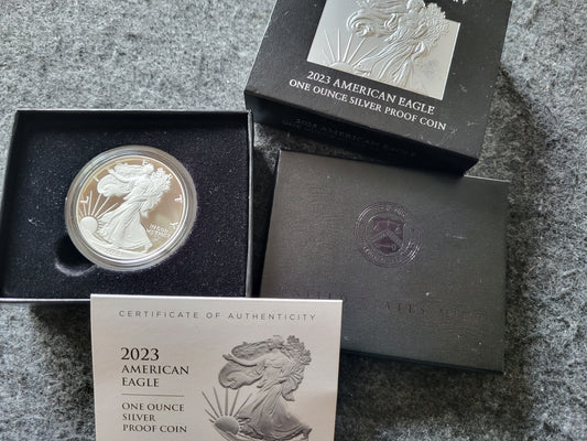 1oz Silber American Eagle 2023 PP