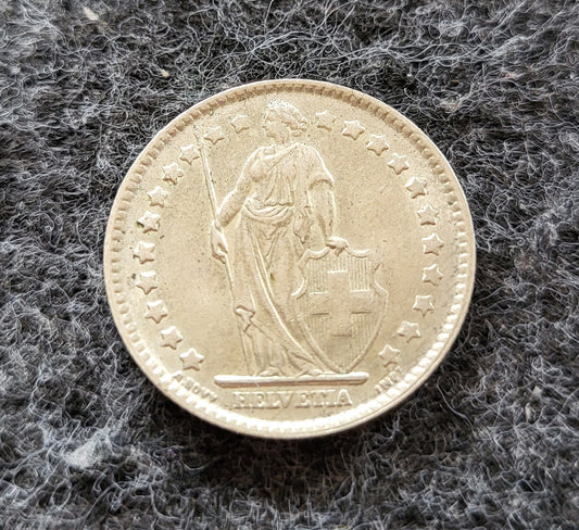 1 Franken 835er Silber zufällige