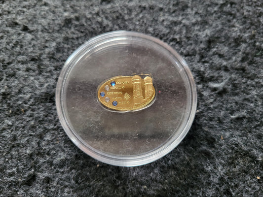 4g Gold Papst Benedikt XVI in Bayern