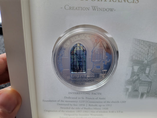 50g Windows of Heaven Church of St. Francis 925