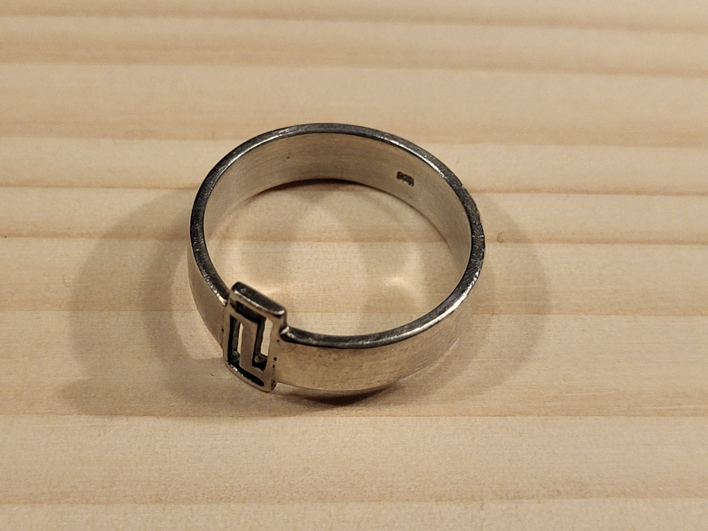 Silberring 3,2g 925er Sterling Silber 17mm Durchmesser