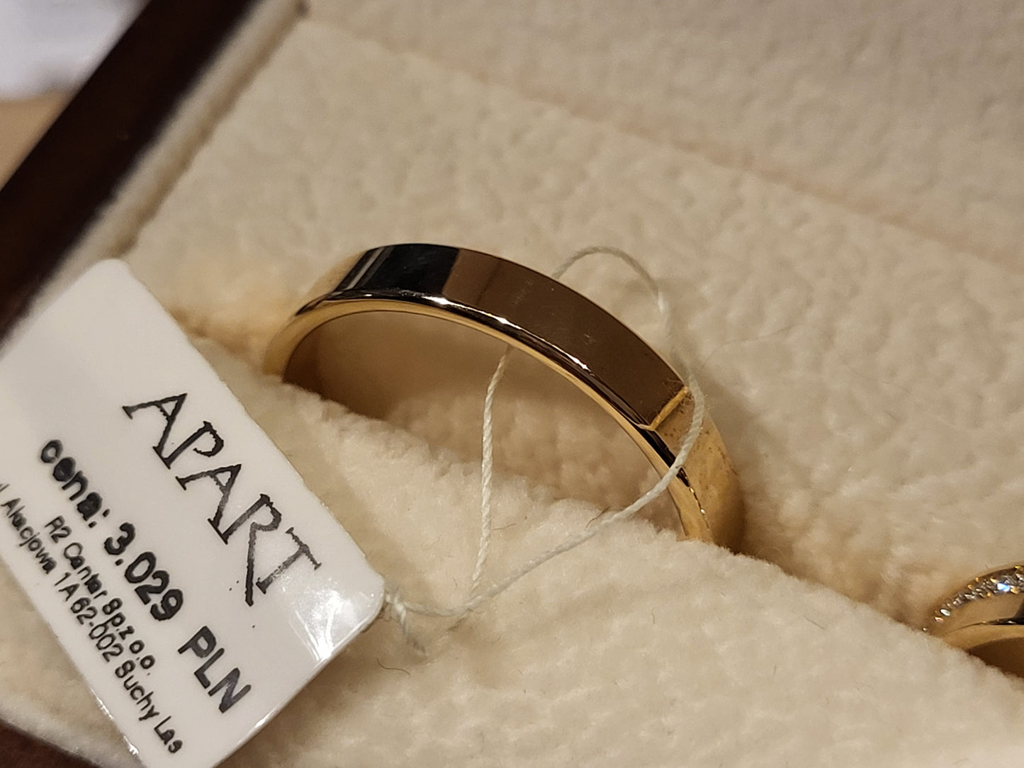 Set Eheringe Neuware 585er Gelbgold mit Brillianten